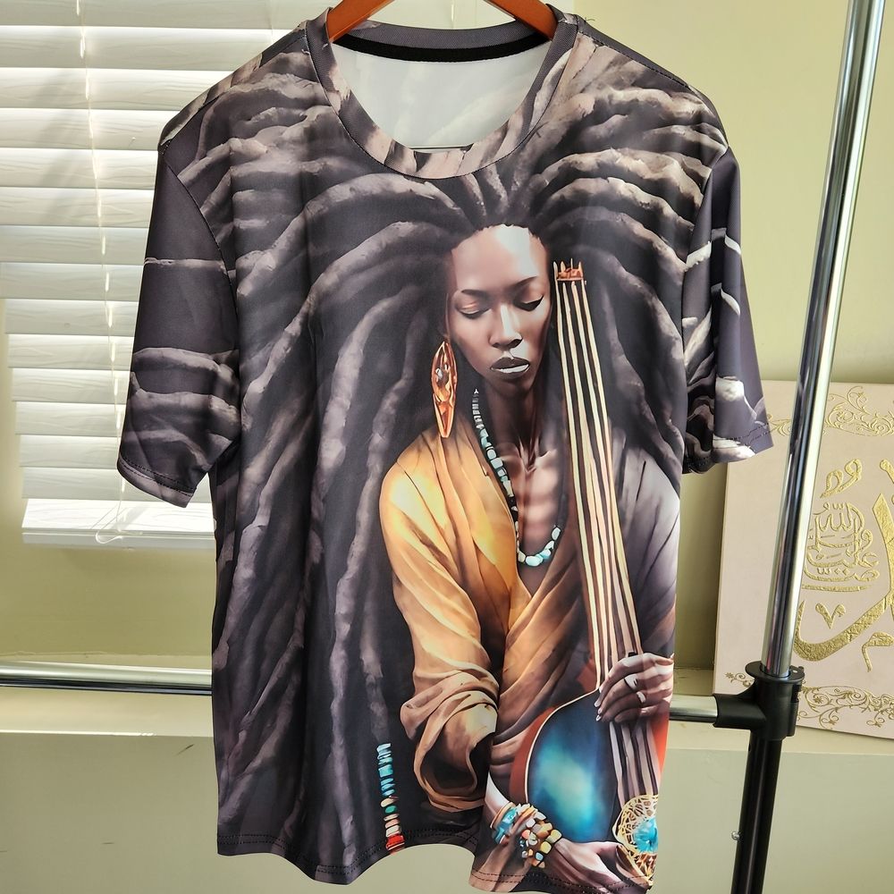 Artistic Graphic Short Sleeve Tee